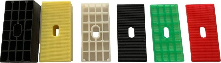 Trage- und Montageklötze 80 × 30 mm